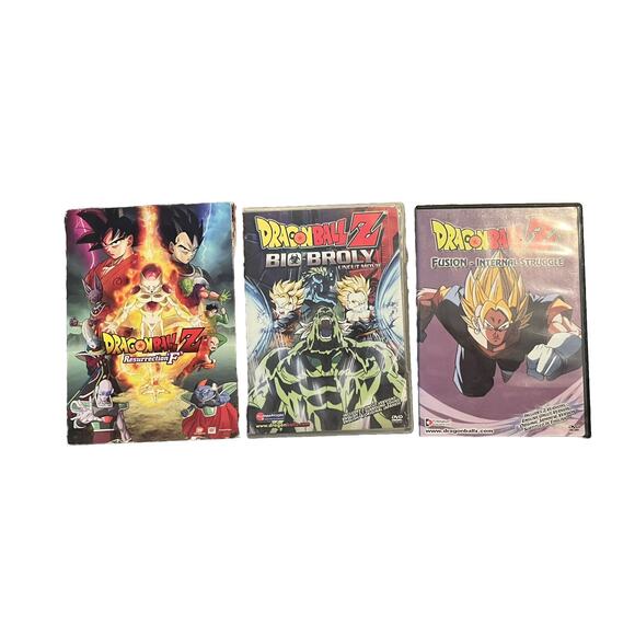 Dragon Ball Z: Resurrection 'F', Bio-Broly, Fusion Internal Struggle Movie Lot - Picture 1 of 4